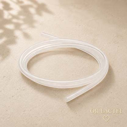 Tuyau de remplacement en silicone pour tire-lait