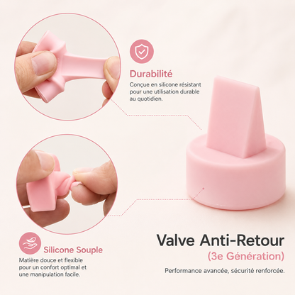 Valve a bec de canard  S1,S2, 9+Valve