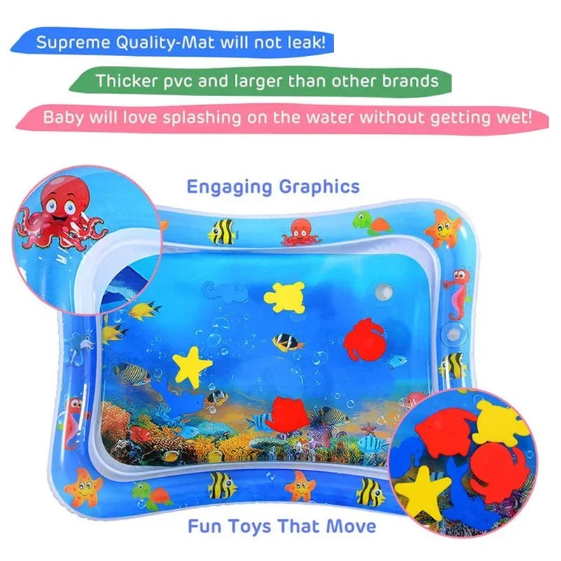 Tapis d'éveil aquatique pour bébé