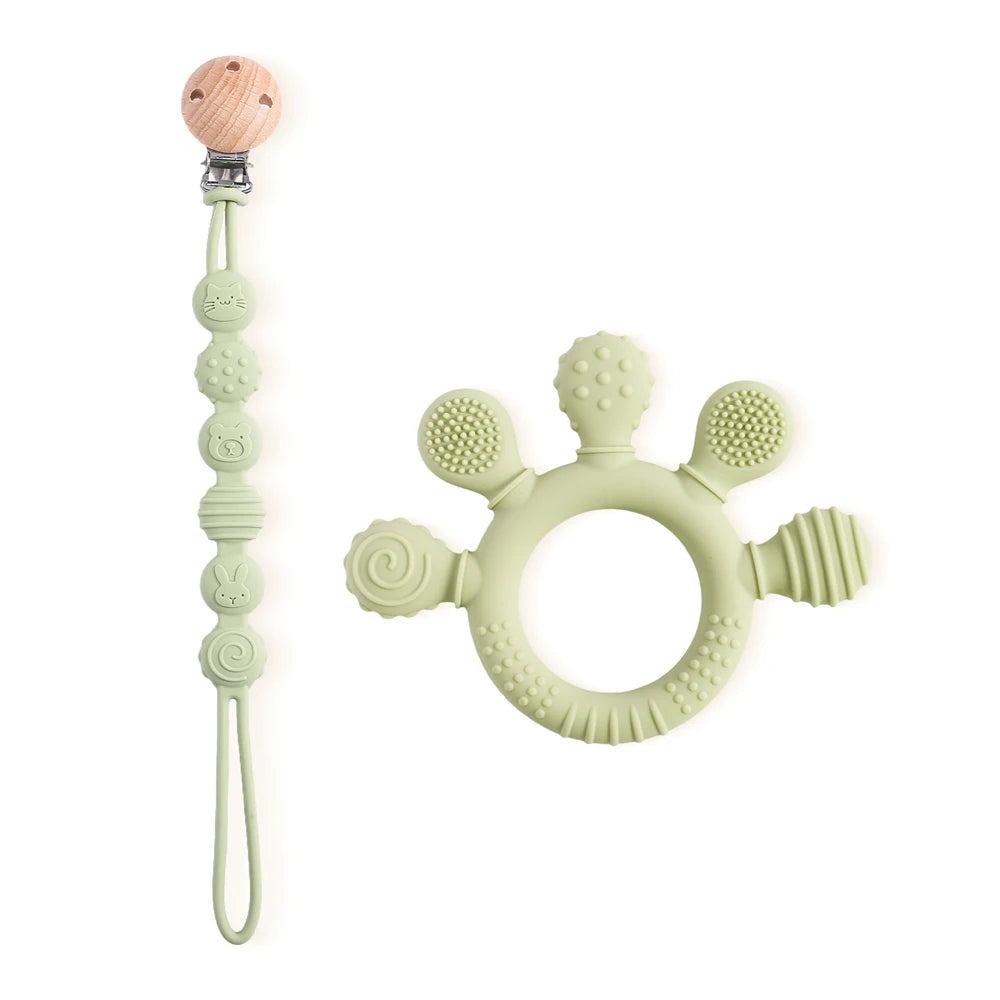 Anneau de dentition en Silicone pour bébé