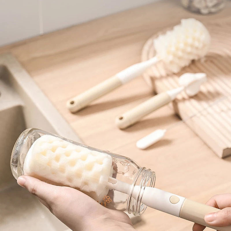 Brosse 3-en-1 pour biberons et tétines