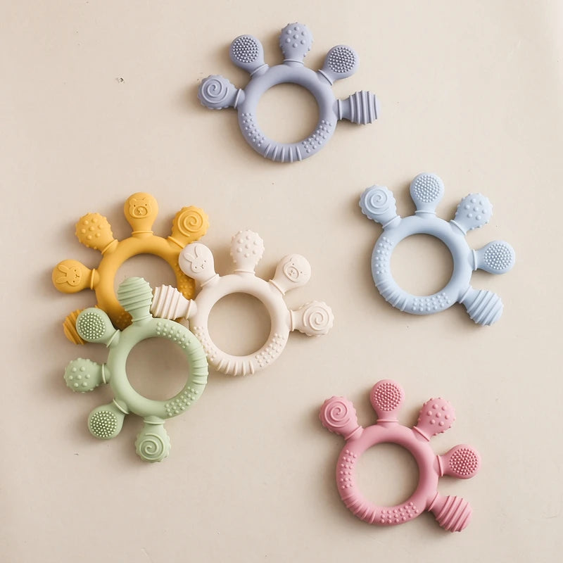 Anneau de dentition en Silicone pour bébé