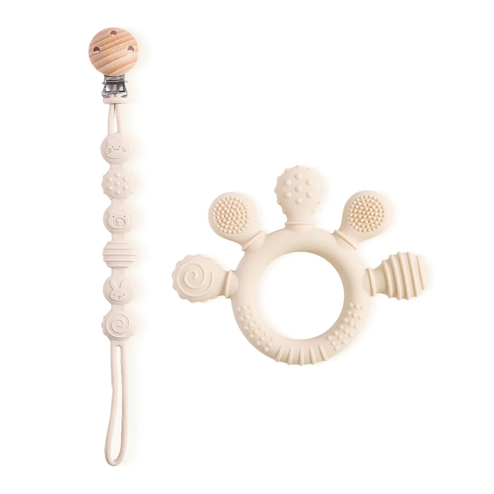 Anneau de dentition en Silicone pour bébé
