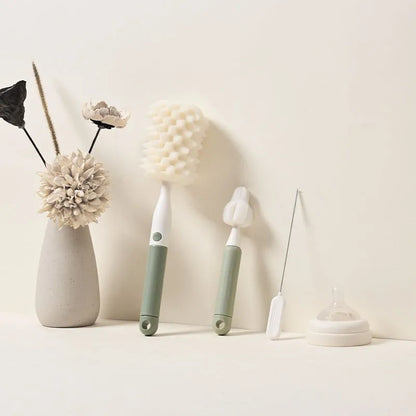 Brosse 3-en-1 pour biberons et tétines