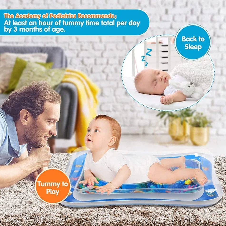 Tapis d'éveil aquatique pour bébé