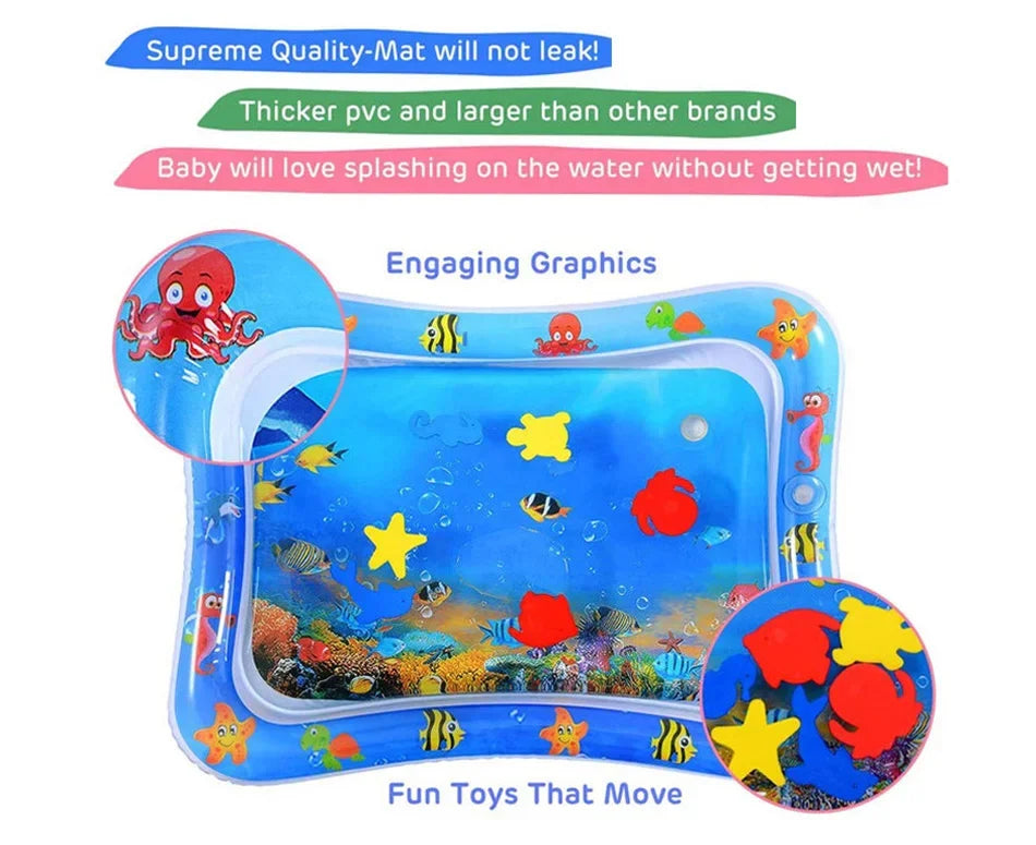 Tapis d'éveil aquatique pour bébé