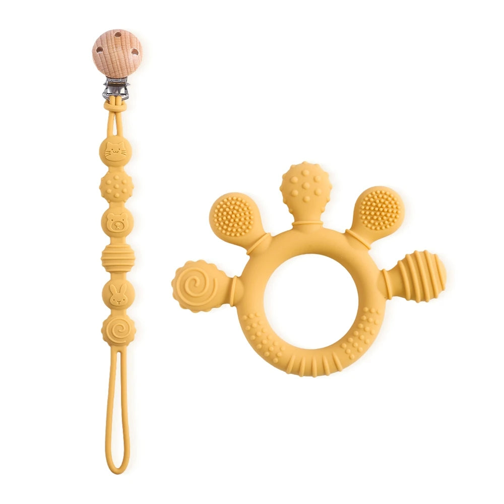 Anneau de dentition en Silicone pour bébé
